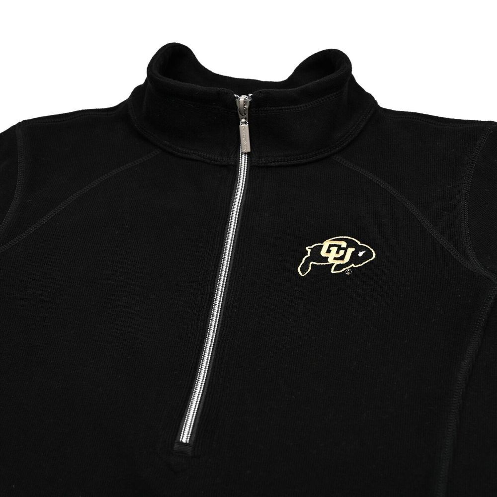 Tommy Bahama Aruba Colorado Buffaloes 1/2 Zip Pullover Sweater Jacket Women's XL
